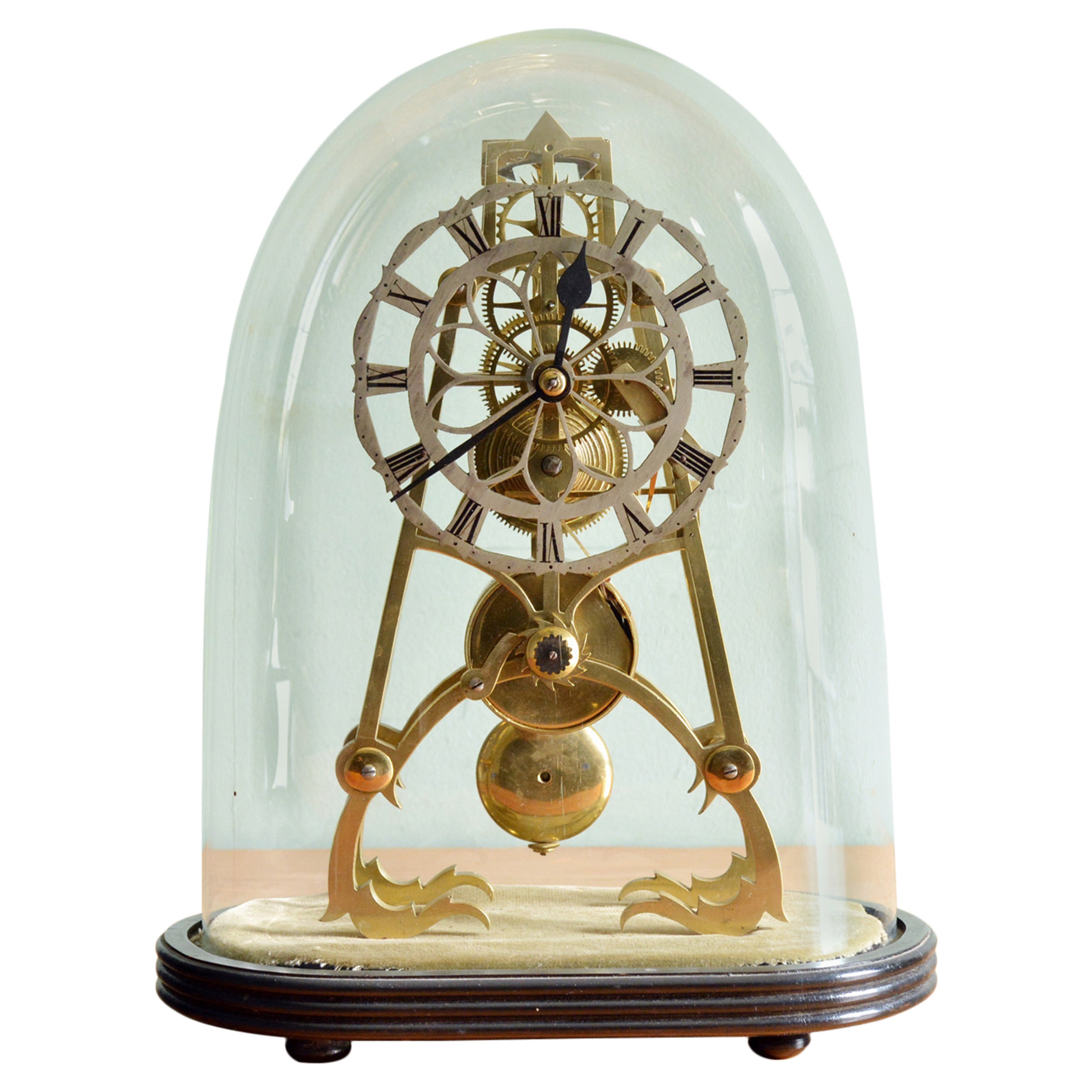 Victorian Skeleton Clock