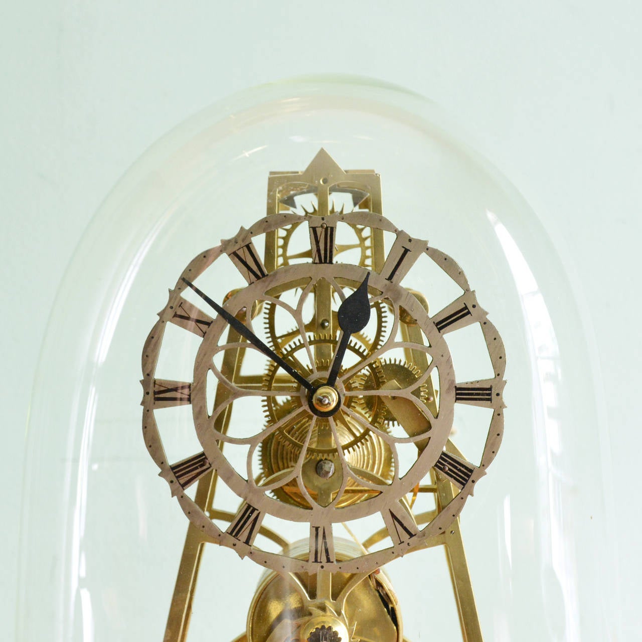 British Victorian Skeleton Clock