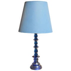 Modern Blue Table Lamp