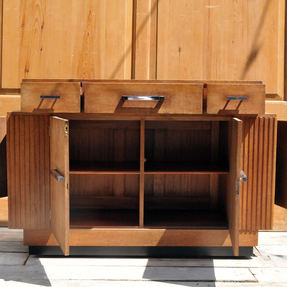 Oak Art Deco Sideboard