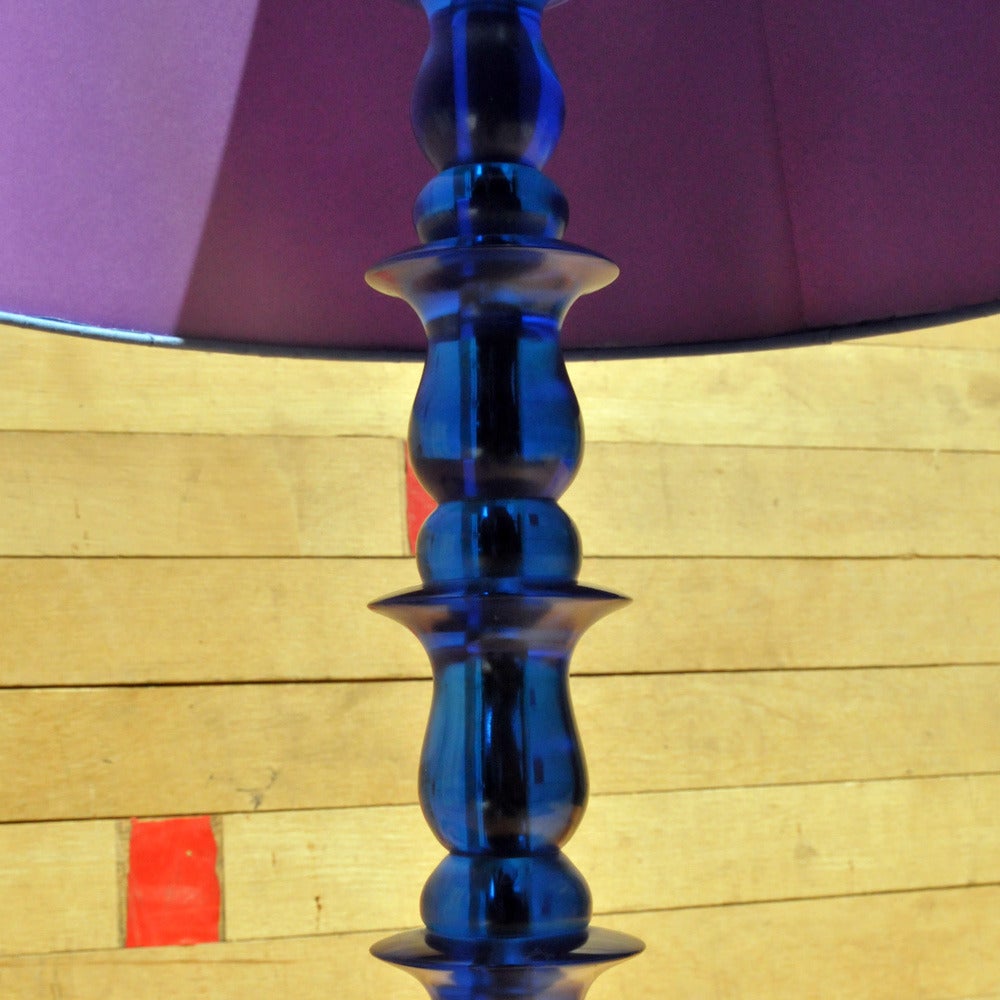 Modern Blue Table Lamp