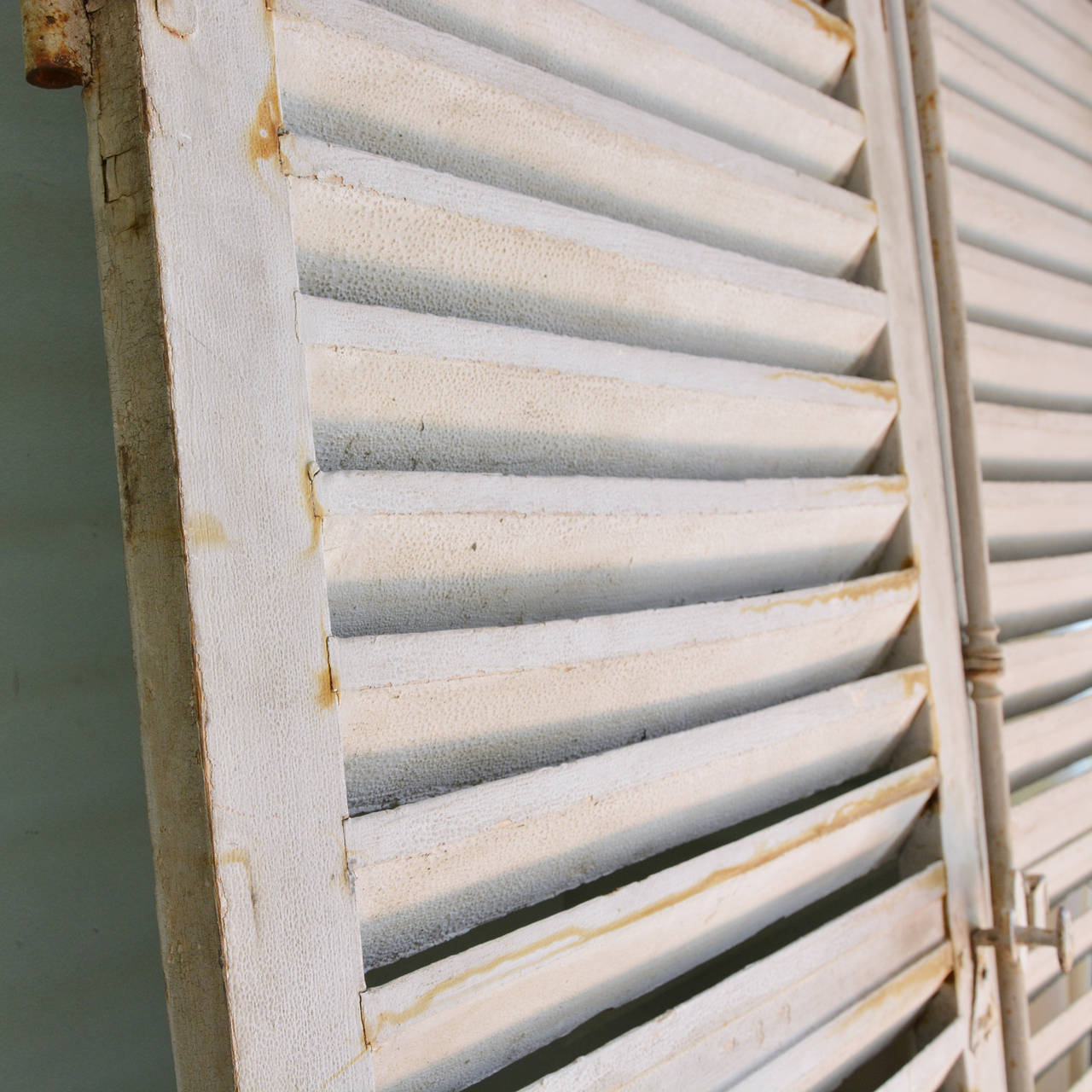 Antique French Louvred Shutters 4