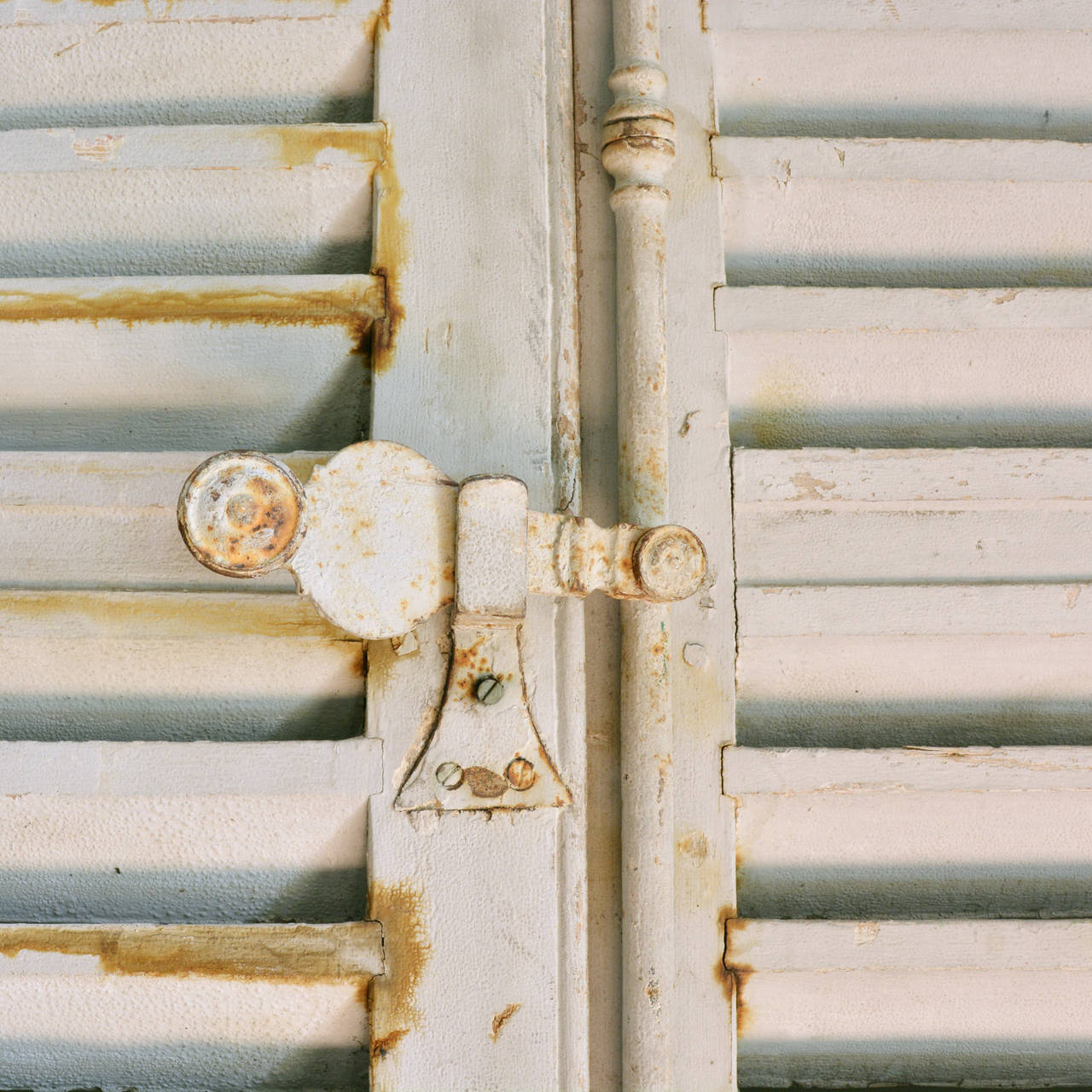 Antique French Louvred Shutters 1