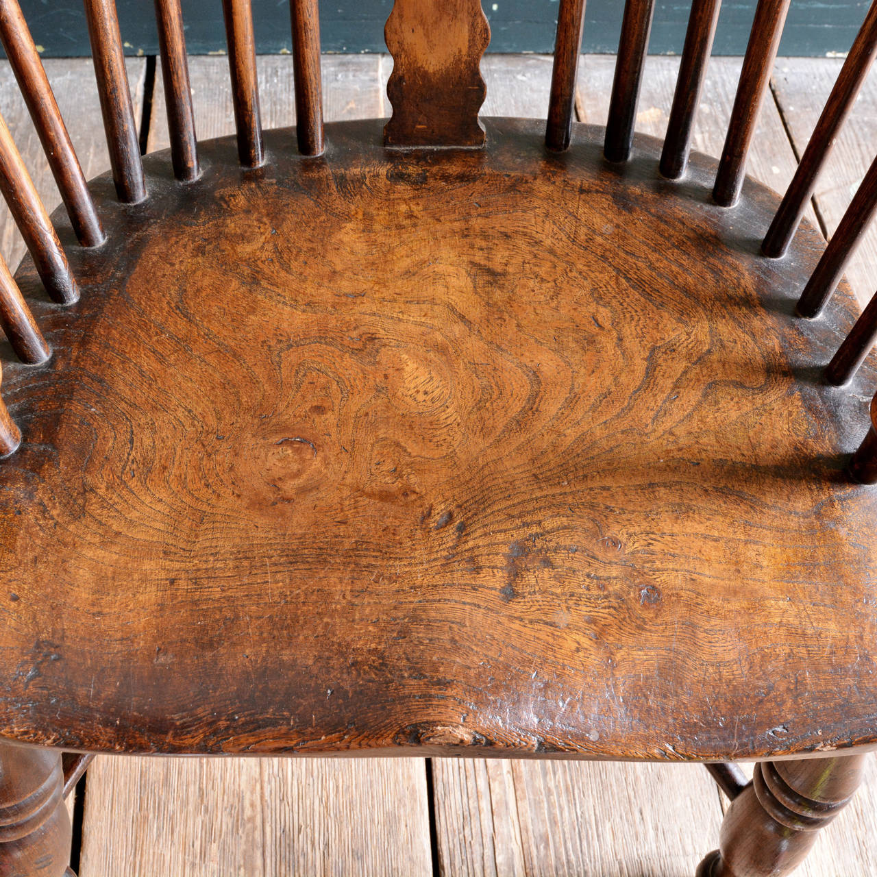 Splat-Back Windsor Chair In Good Condition In London, GB