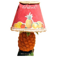 lampe de table 'Britvic Pineapple' (ananas)