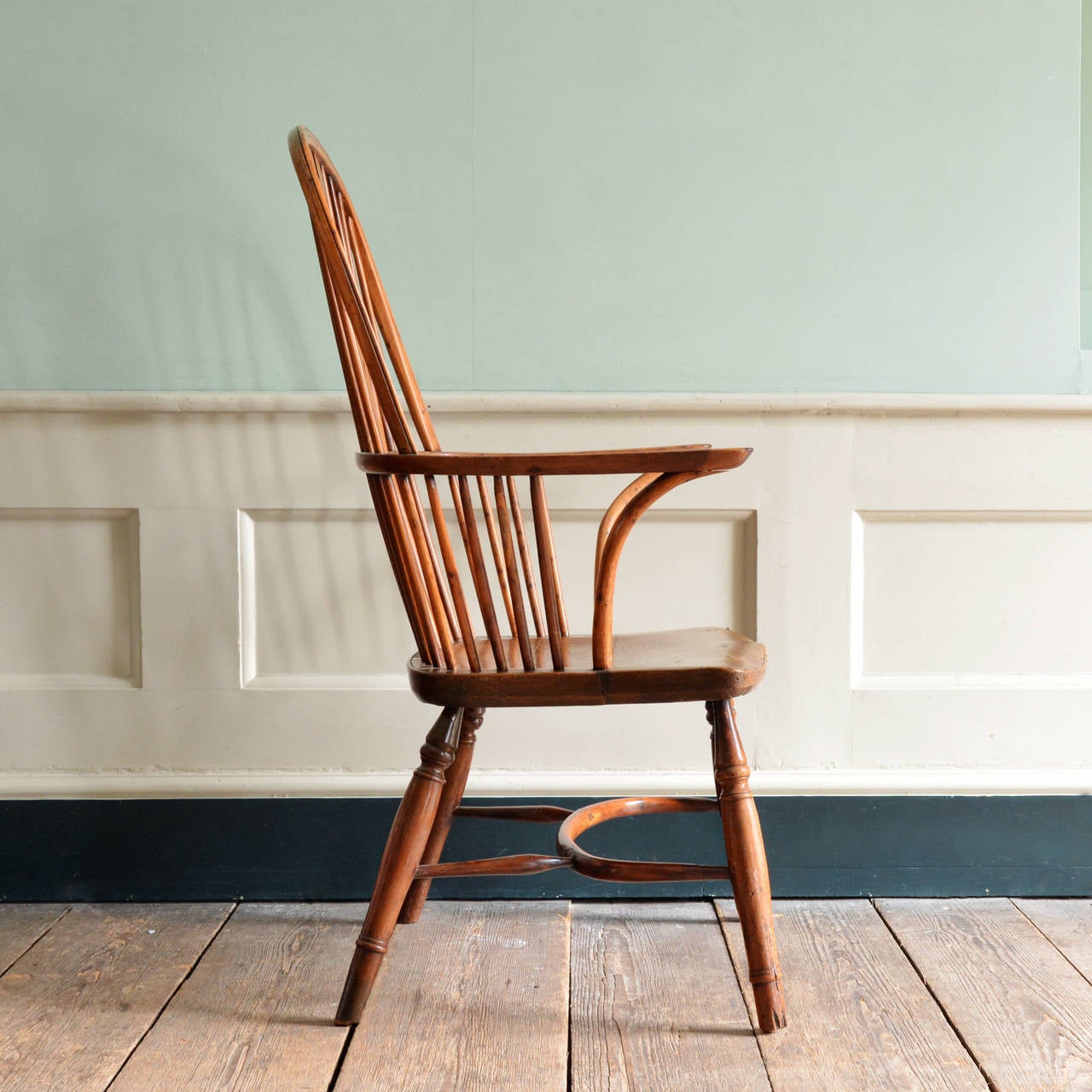 English Yew and Elm WIndsor Chair