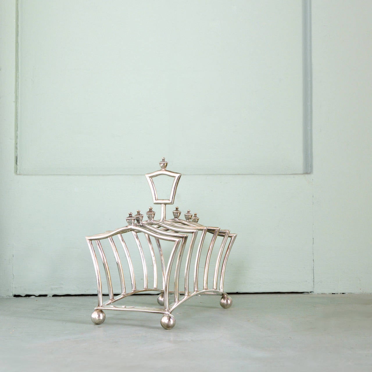 Victorian Silver Toast Rack
