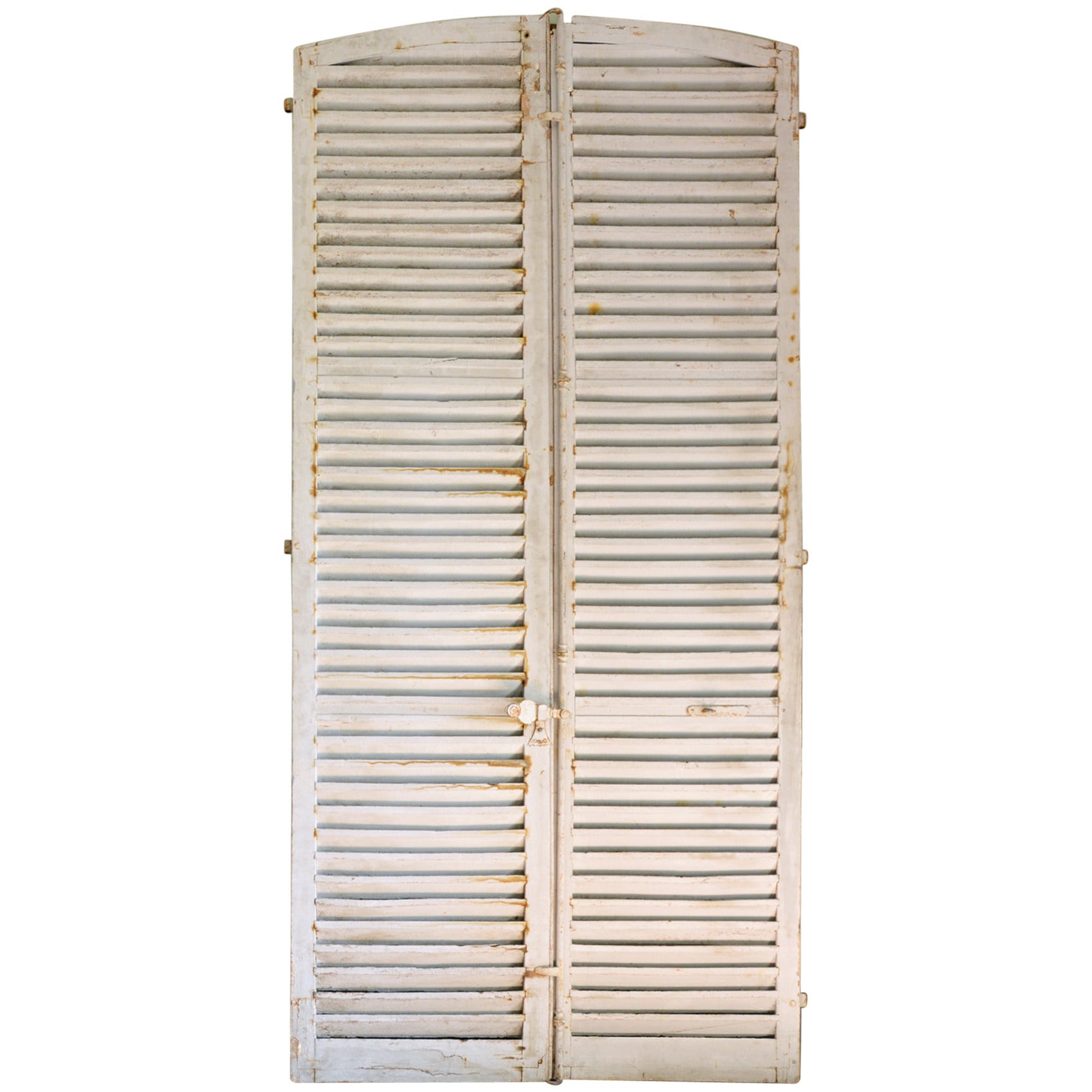 Antique French Louvred Shutters