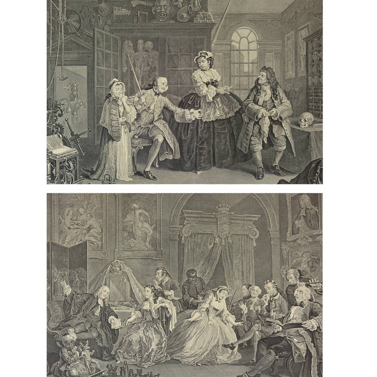 Marriage A-la-Mode by William Hogarth In Good Condition In London, GB