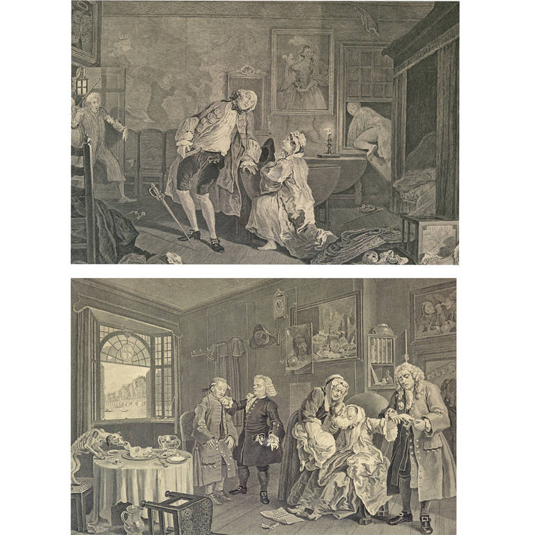 19th Century Marriage A-la-Mode by William Hogarth