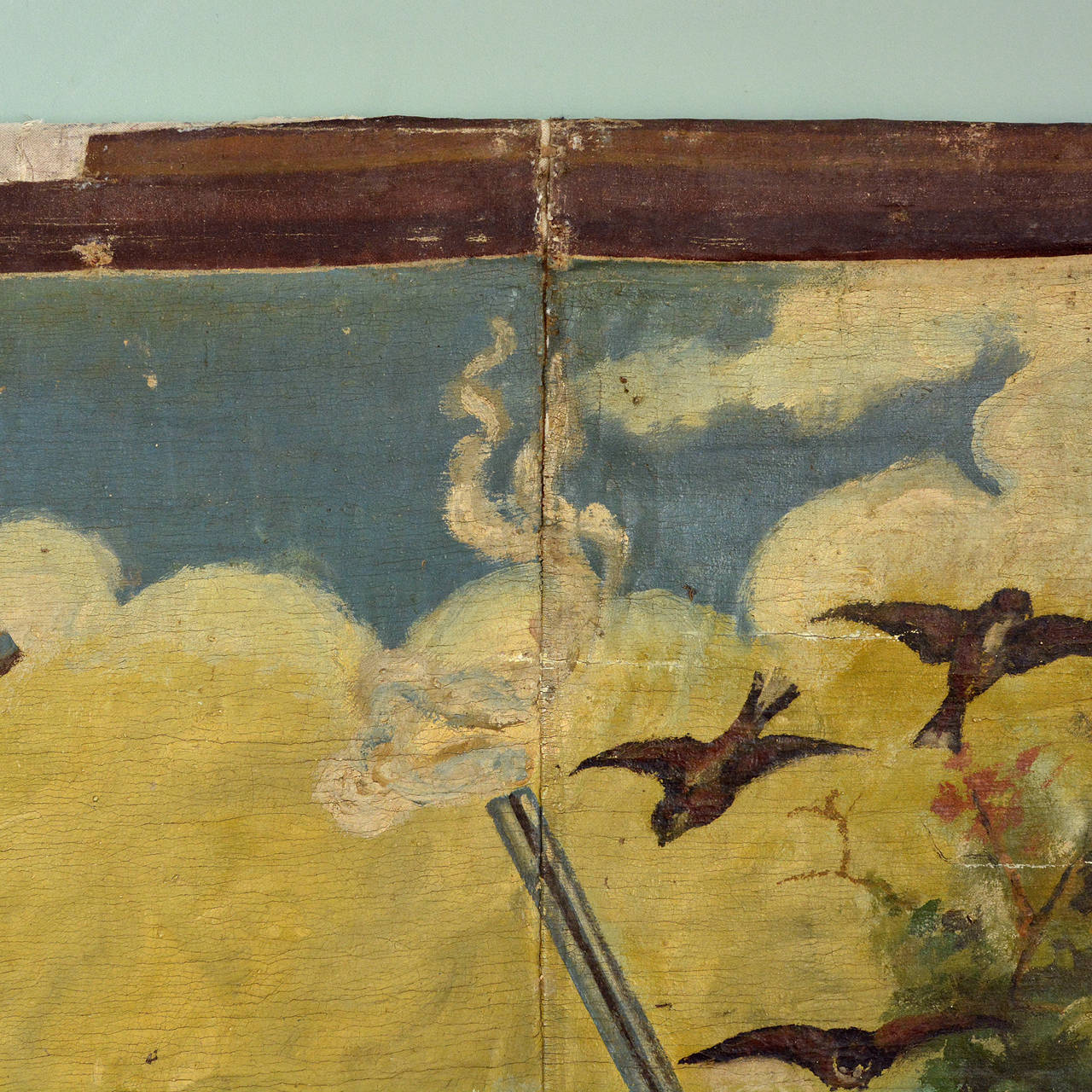 Pair of Large Hunting Scenes Paintings 4
