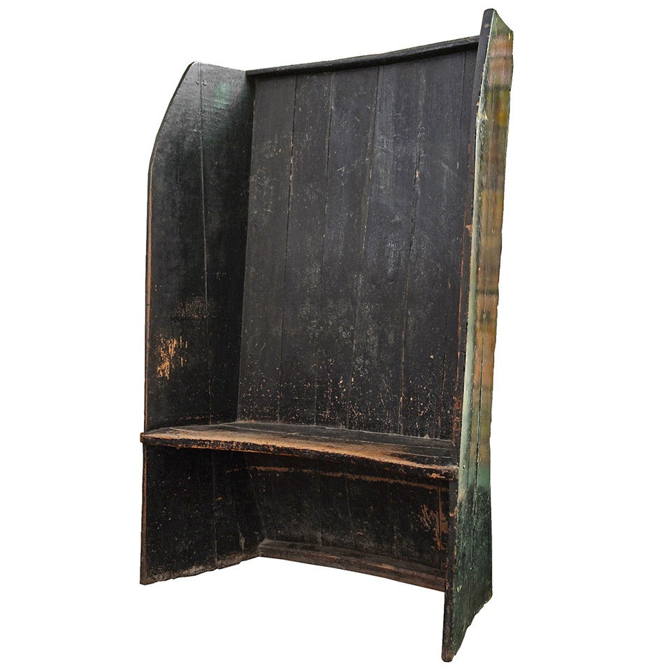 Nineteenth Century Provincial Fireside Settle