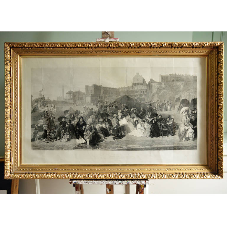 Life at the Sea-side, Ramsgate 1854, etching by William Powell Frith, in later gilt frame.

Available to view at Brunswick House, London.

Dimensions: 84cm (33