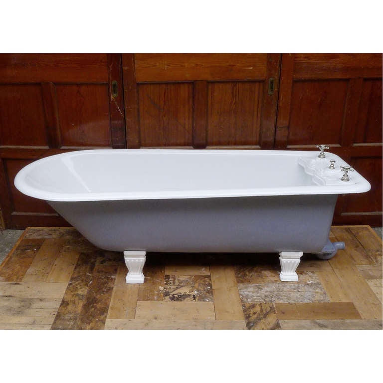 British Victorian Cast Iron Bath