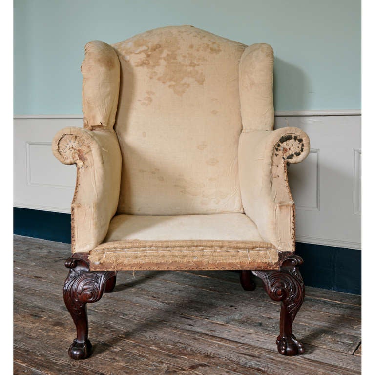 British George II Style Armchair