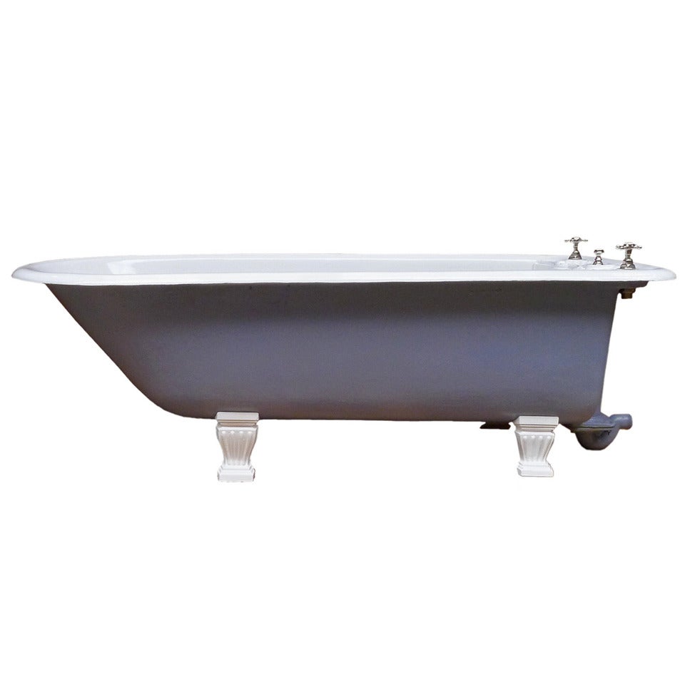 Victorian Cast Iron Bath