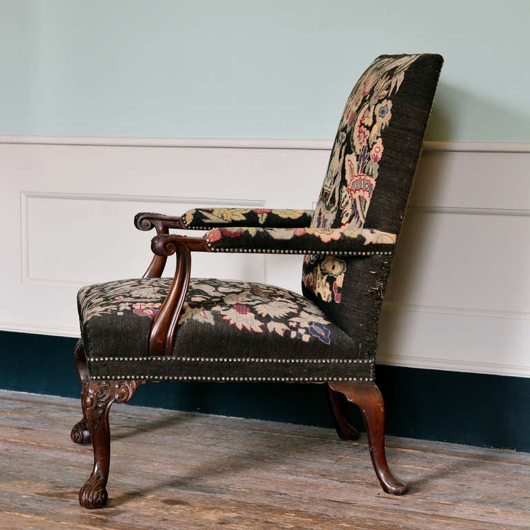 George II Style Gainsborough Chair In Fair Condition In London, GB