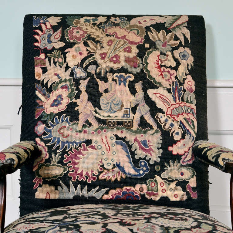George II Style Gainsborough Chair 1