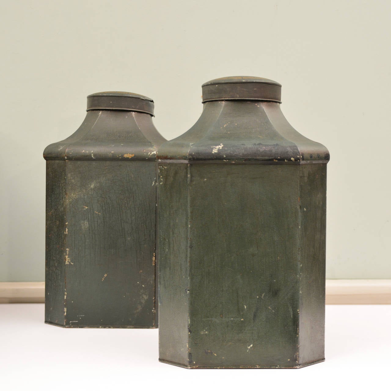 Toleware Tea Canisters 5