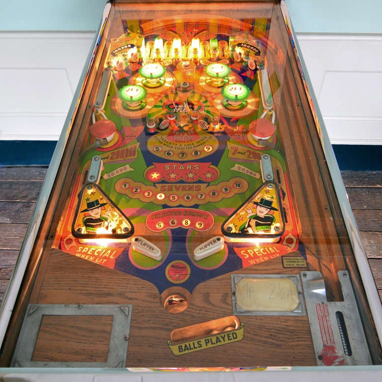 Mid-20th Century '4 Star' American Pinball Machine