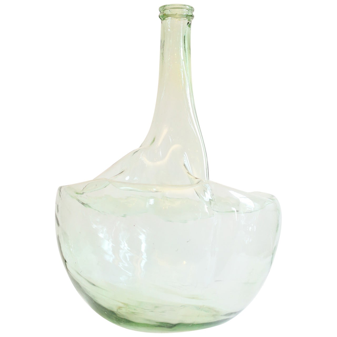 Slumped Glass Vase