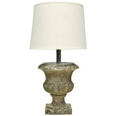 Used Marble Table Lamp