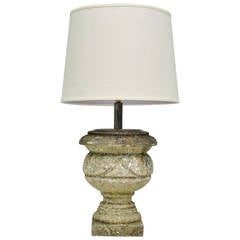 Used Marble Table Lamp