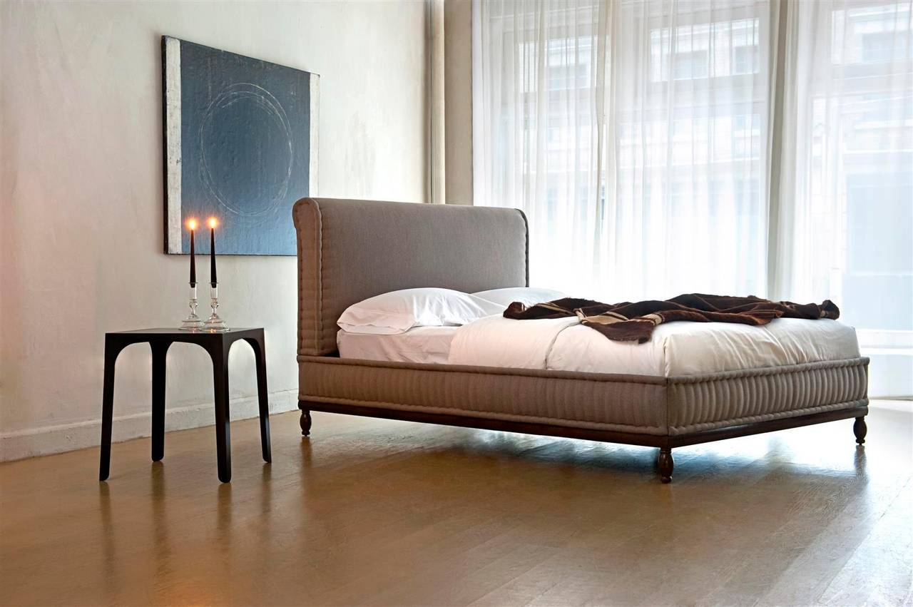 Contemporary Brampton Bed, Custom and Made to Order by Dmitriy and Co