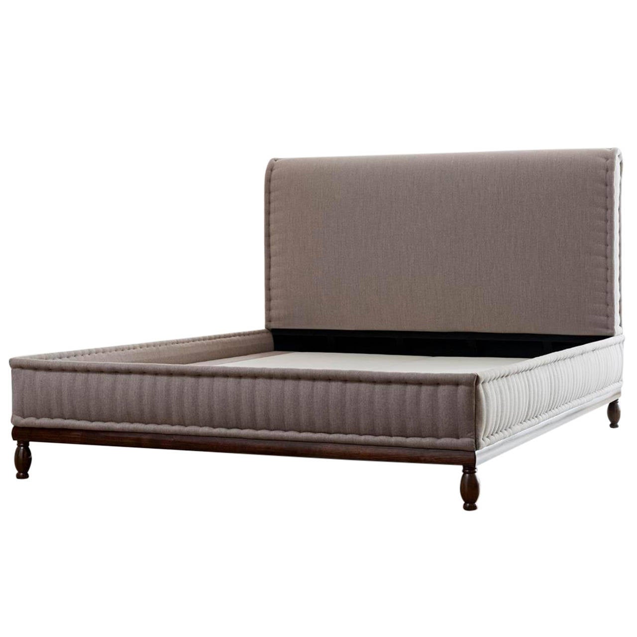 Contemporary Brampton Bed, Custom and Made to Order by Dmitriy and Co