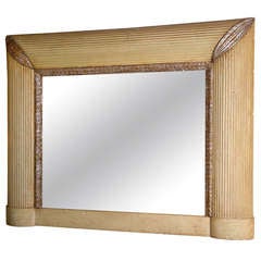 Late 19th Century Painted Mirror 11