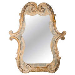 Antique 18th c. Grand Scale Italian Mirror