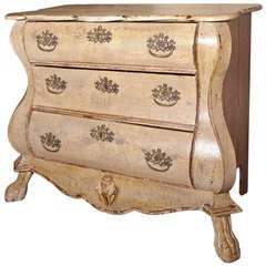 Late 19th c. Painted Dutch Commode