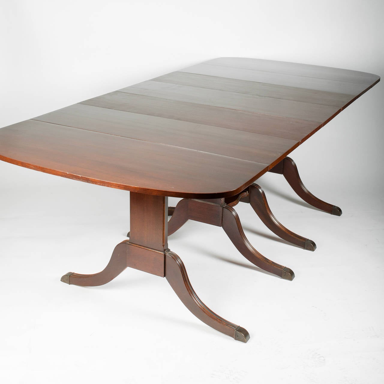 Duncan Phyfe Style Drop Leaf Extension Table For Sale At 1stdibs