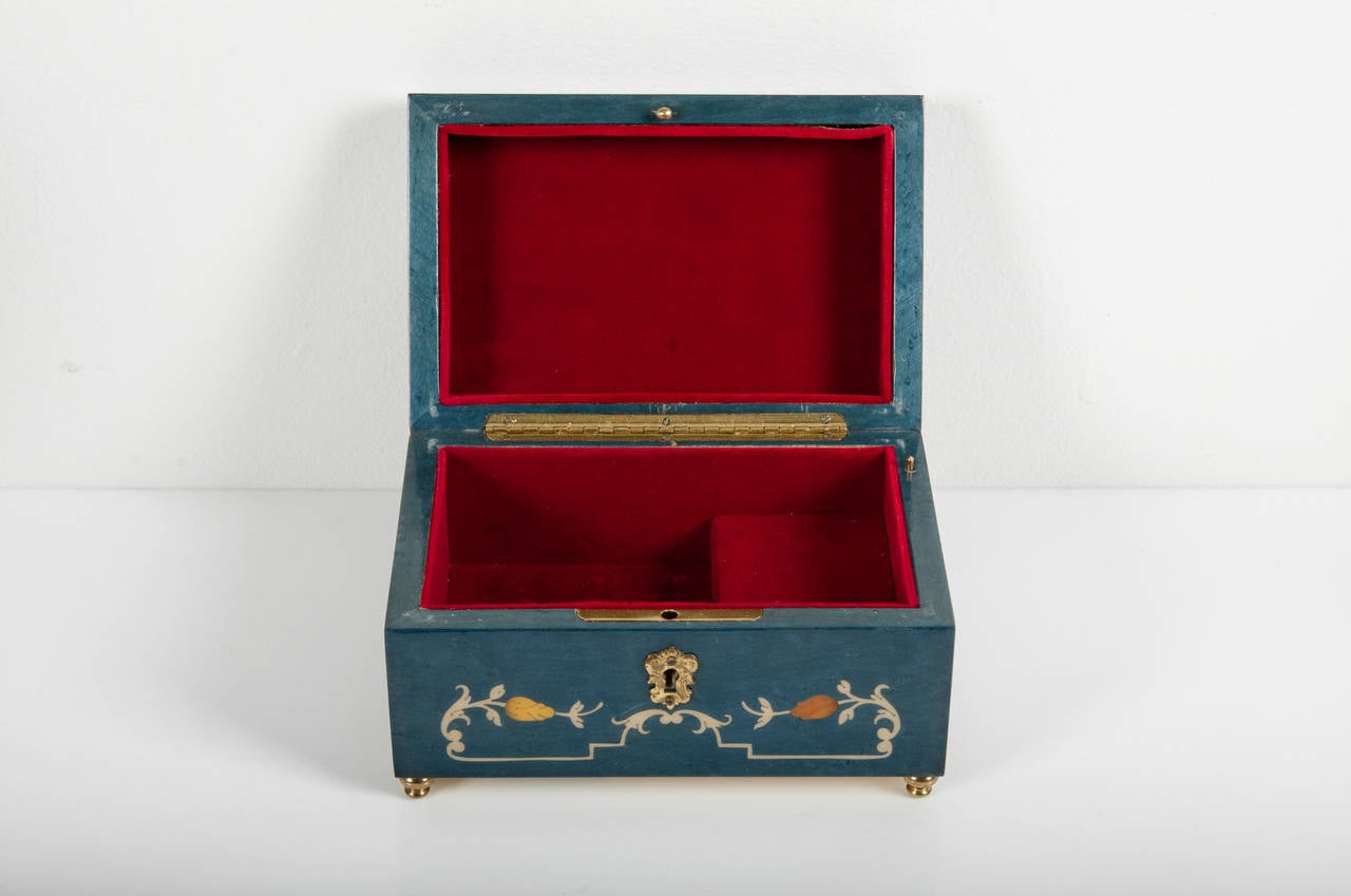 European Antique Jewelry Box