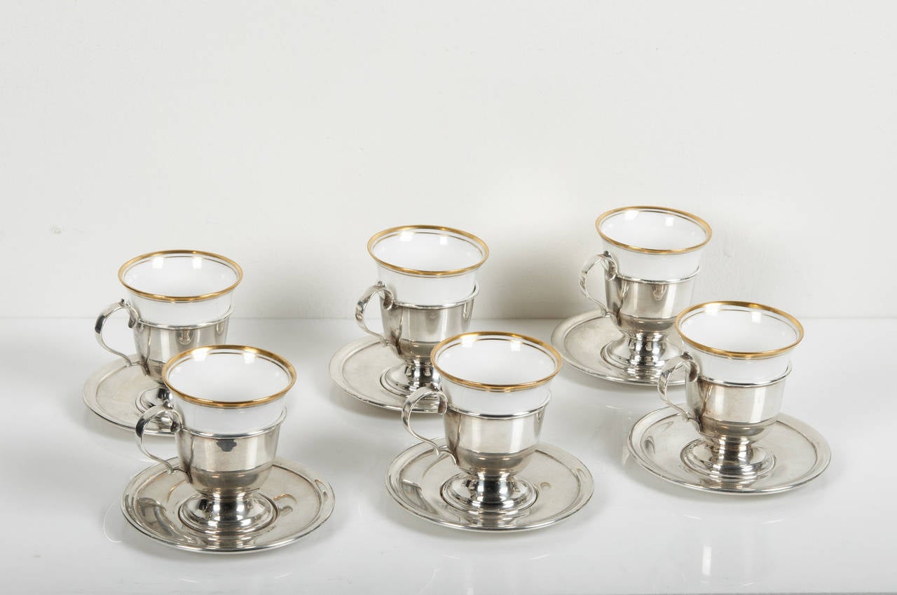 English Sterling Demitasse