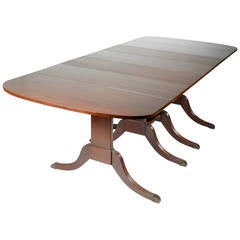 Duncan Phyfe Style Drop-Leaf Extension Table