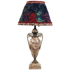 Antique Marble Lamp
