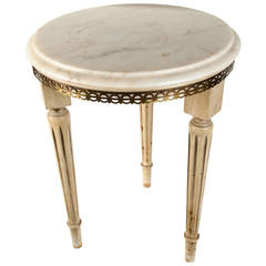 Mid-1950s Marble-Top Table