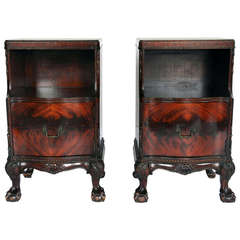 Pair of Chippendale Style Night Stands
