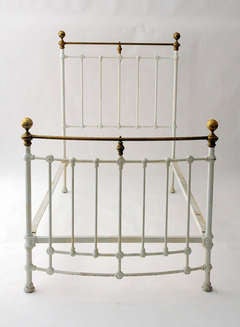 Vintage Twin Sized Iron bed