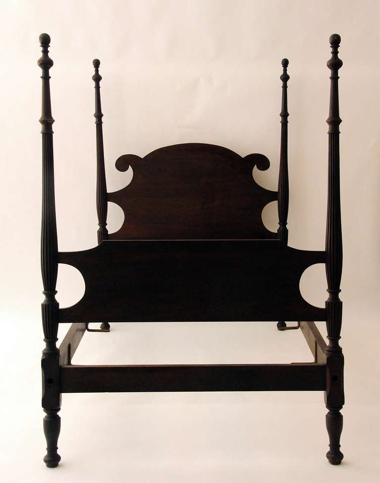 Twin Sized Chippendale Style Bed