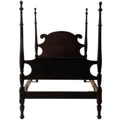 Twin Sized Chippendale Style Bed