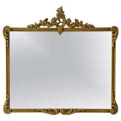 Hand-Carved Mirror