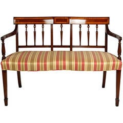 Antique European Small Settee