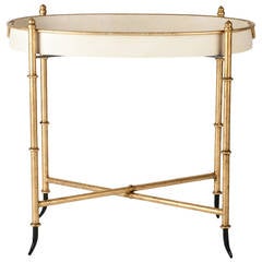 French Bar Cart/ Folding serving table