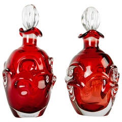 Vintage Set of Decanters