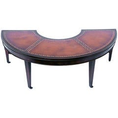 Crescent Drop-Leaf Coffee Table