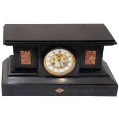 Antike englische Mantle Clock
