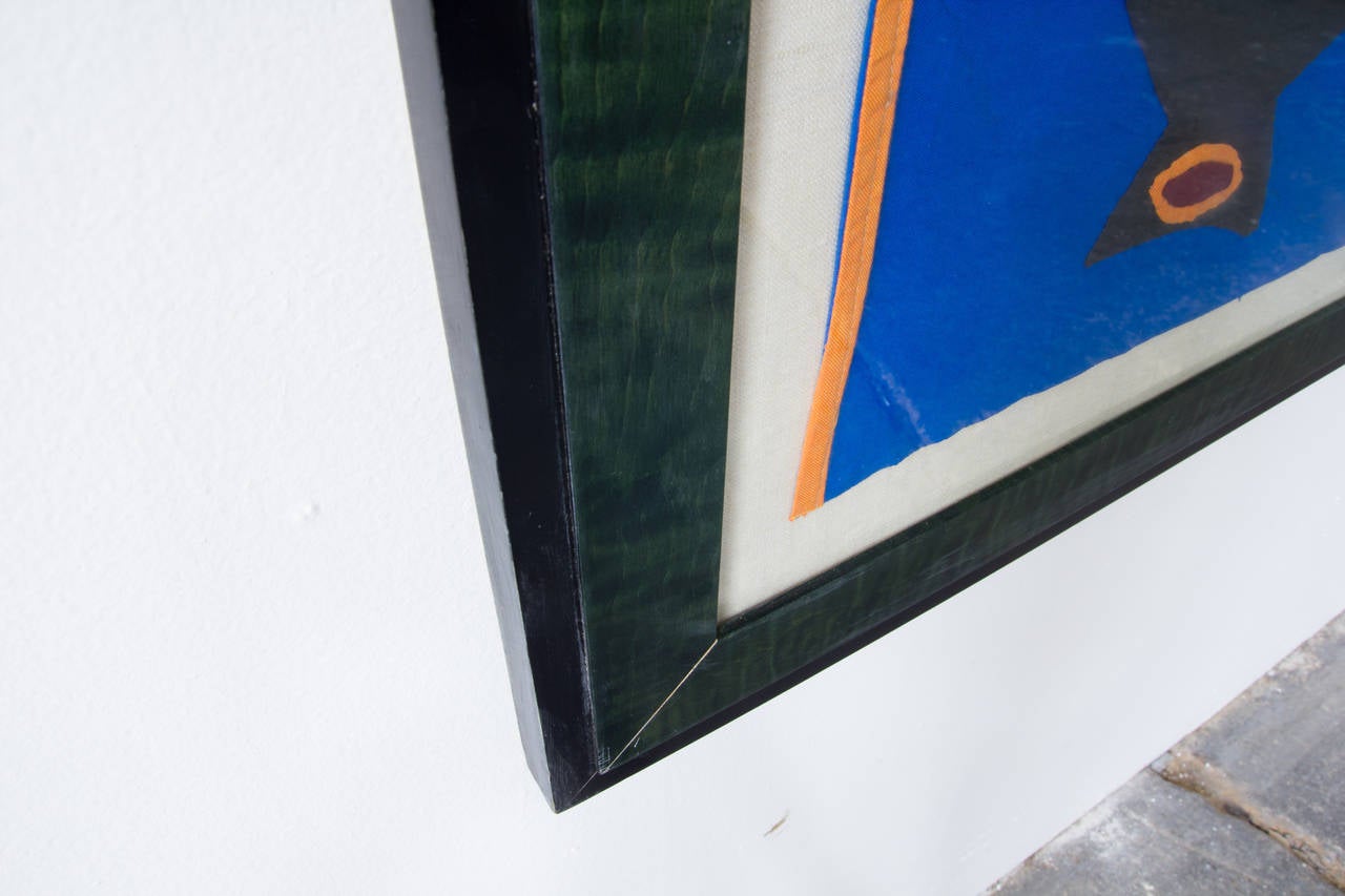 Folk Art Dahomey Framed Applique