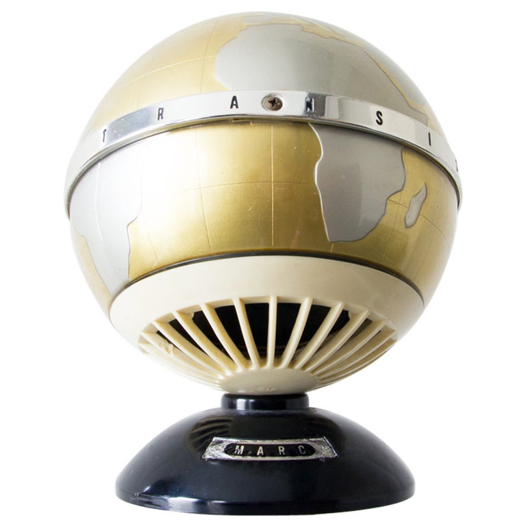Marc NTR-6G Radio Globe For Sale at 1stDibs | radio globe for sale,  radioglobe for sale, vintage globe radio